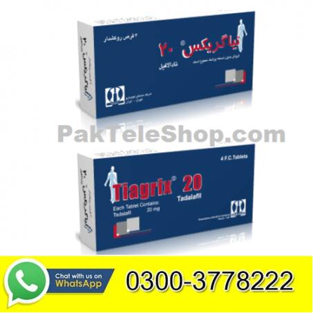 Tiagrix Tablets 20mg Price in Pakistan