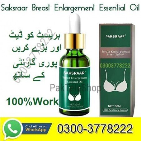 Saksraar Breast Enlargement Essential Oil