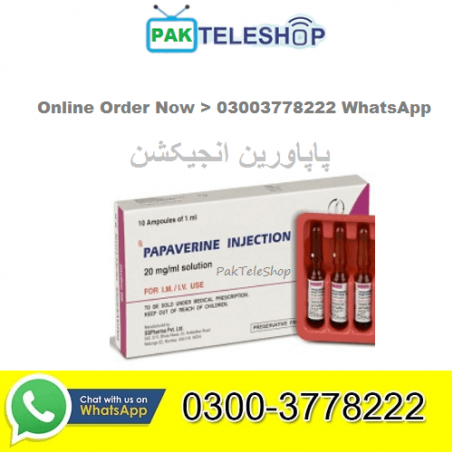 Papaverine Injection Price In Pakistan
