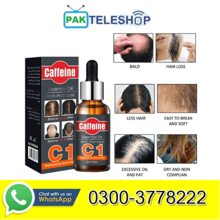 Caffeine C1 Anti Hair Loss Essential Oil In Pakistan