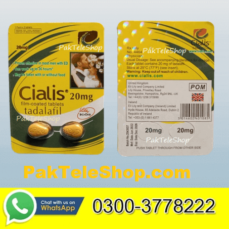 Cialis 20mg 2 Tablets Pack