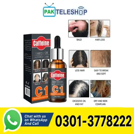 Caffeine C1 Anti Hair Loss Essential Oil In Pakistan