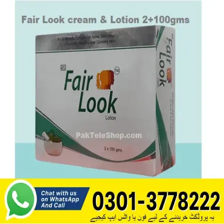 Fair Look Cream And Lotion Price in Pakistan