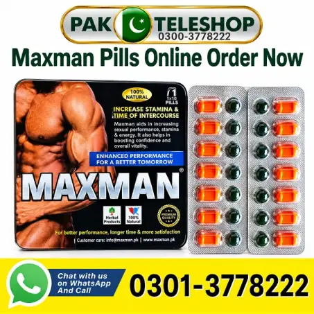 Maxman Pills Price In Pakistan