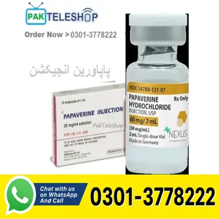 Papaverine Injection Price In Pakistan