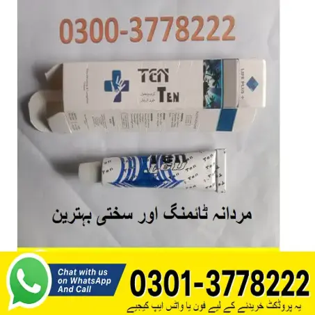 TEN TEN Timing Cream In Pakistan