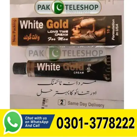 White Gold Long Time Cream Price in Pakistan