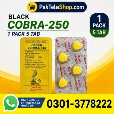 Black Cobra Tablets 250mg In Pakistan