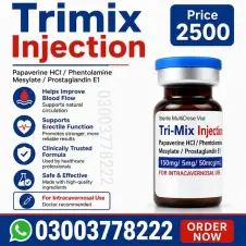 Trimix Injection Price in Pakistan